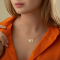 Collier personnalisé prénom coréen couleur or