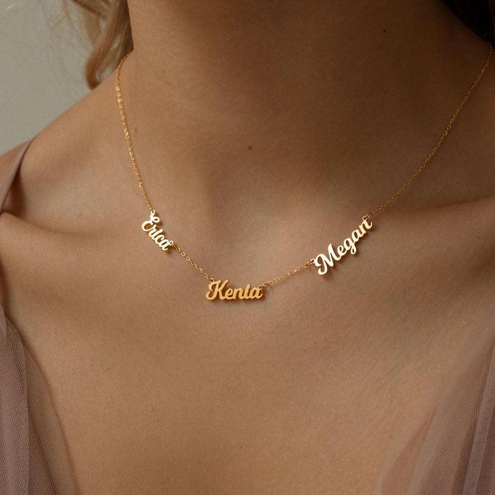 Collier personnalisé couleur argent